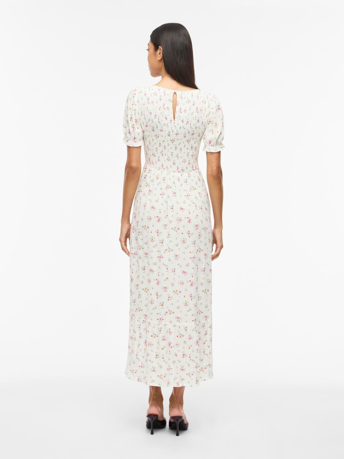 VIGREIS Long Dress - Snow White - VERO MODA & VILA Bergvik
